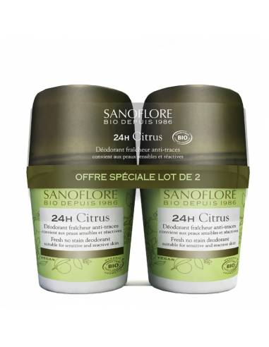 Roll-on Bio Citrus efficacité 24h...