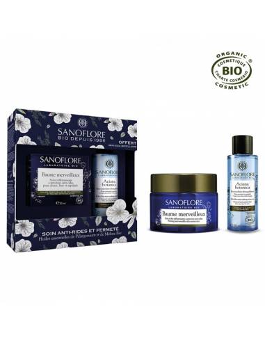 Coffret baume anti-rides certifié bio...